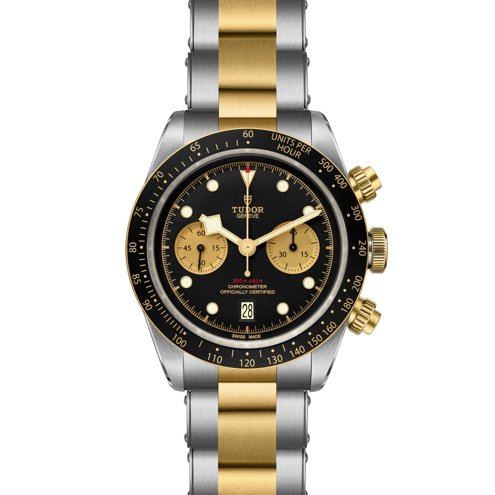 TUDOR Black Bay Chrono Watch - M79363N-0001 at Tiny Jewel Box