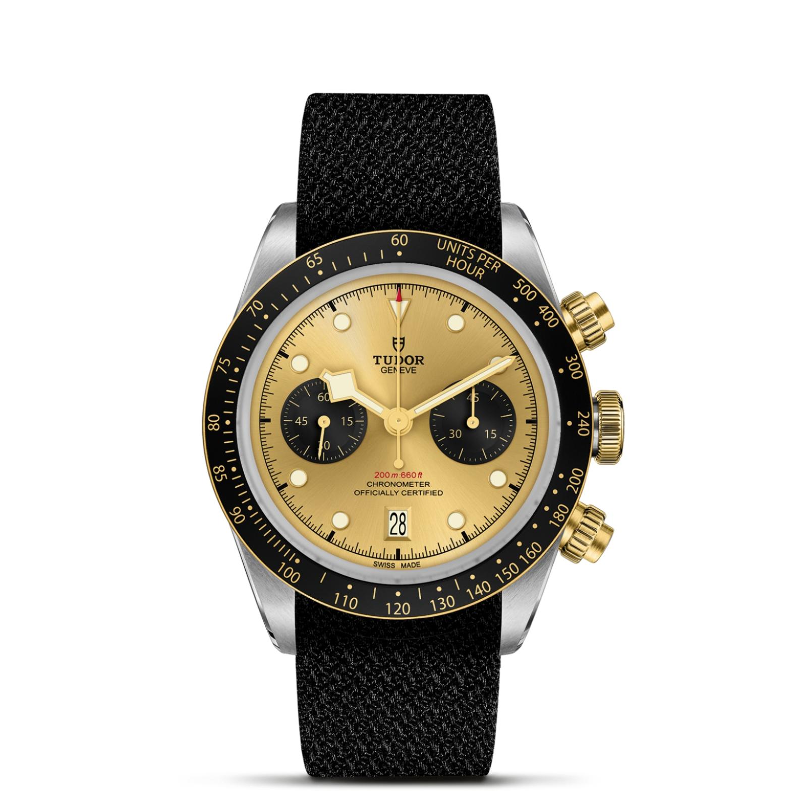 TUDOR Black Bay Chrono Watch - M79363N-0006 at Tiny Jewel Box
