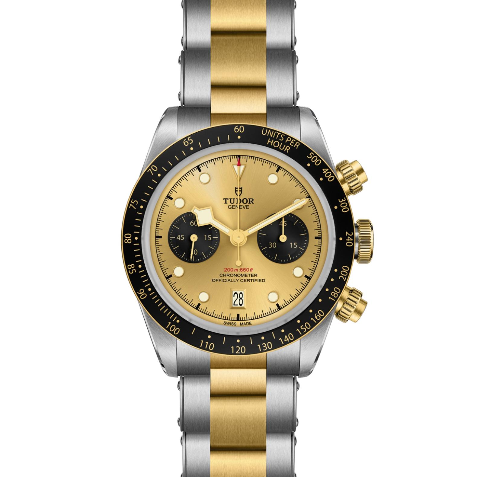 TUDOR Black Bay Chrono Watch - M79363N-0007 at Tiny Jewel Box