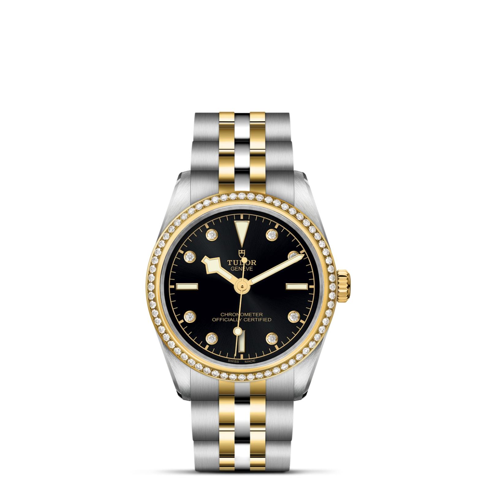 TUDOR Black Bay 31/36/39/41 S&G 31mm Steel Case Watch - M79613-0005 at Tiny Jewel Box