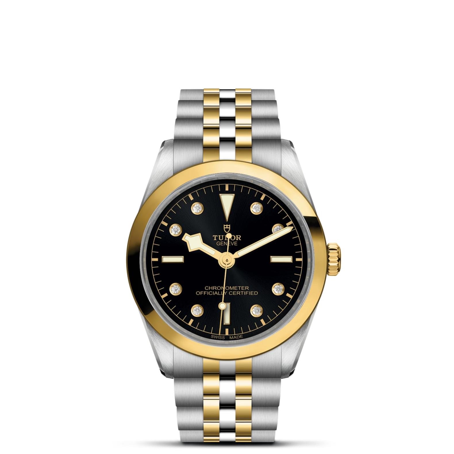 TUDOR Black Bay 31/36/39/41 S&G 36mm Steel Case Watch - M79643-0006 at Tiny Jewel Box