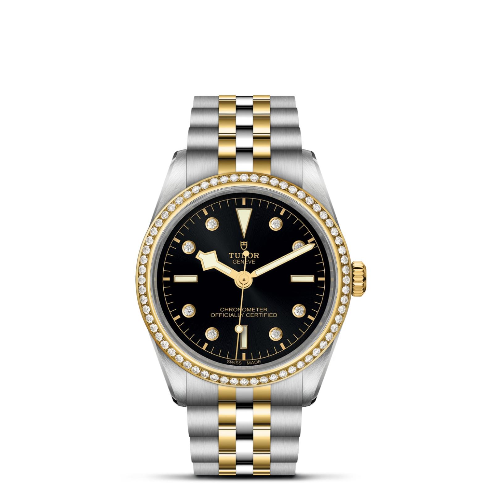 TUDOR Black Bay 31/36/39/41 S&G 36mm Steel Case Watch - M79653-0005 at Tiny Jewel Box