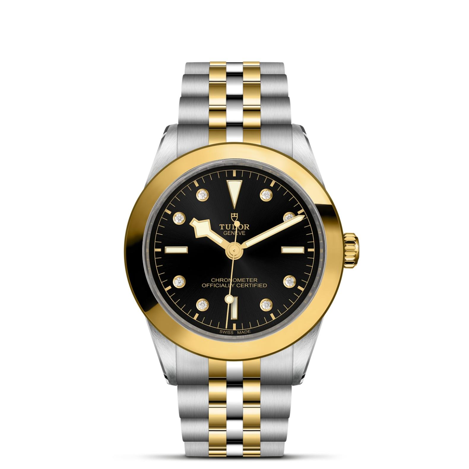 TUDOR Black Bay 31/36/39/41 S&G 39mm Steel Case Watch - M79663-0006 at Tiny Jewel Box