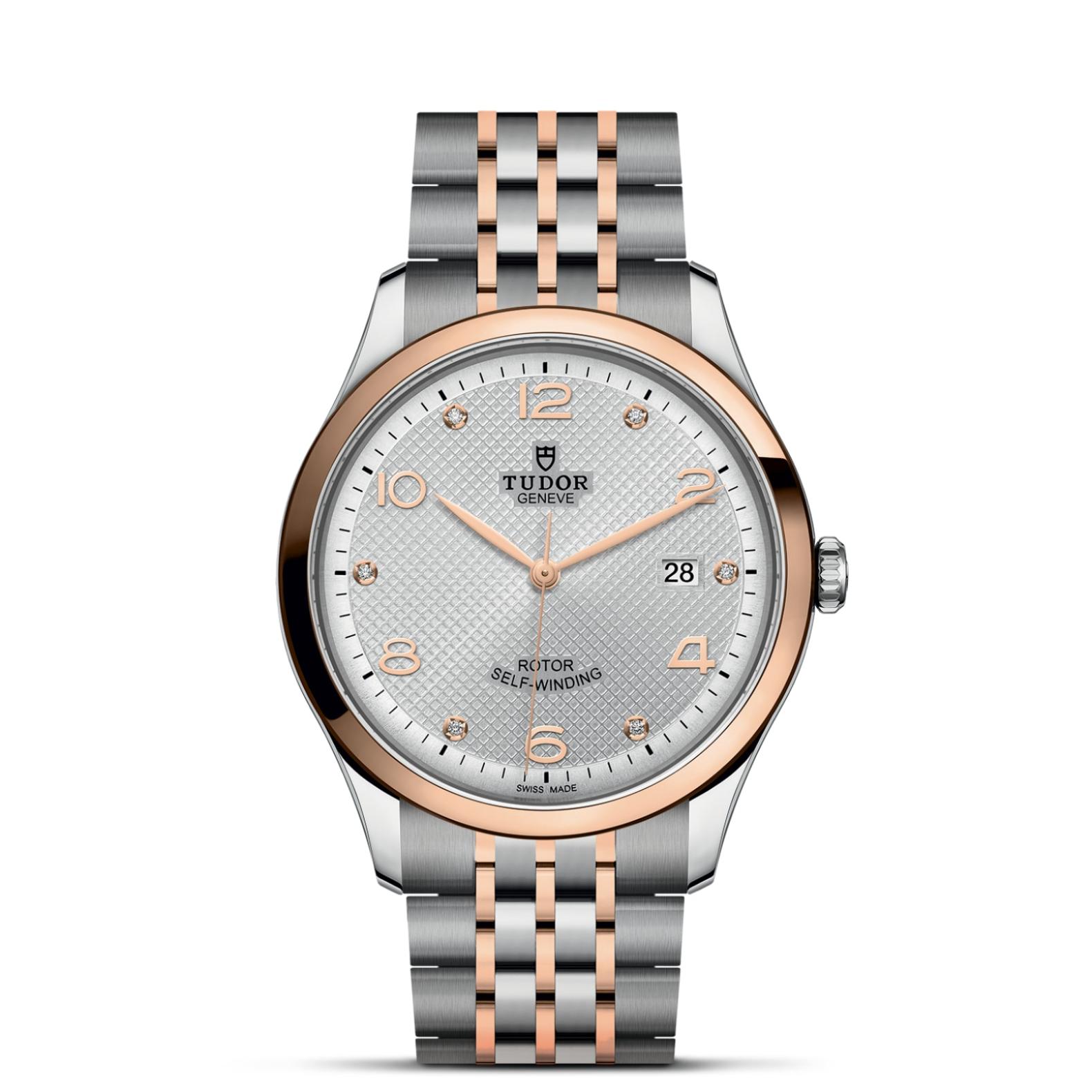 TUDOR 1926 41mm Steel And Rose Gold Watch - M91651-0002 at Tiny Jewel Box