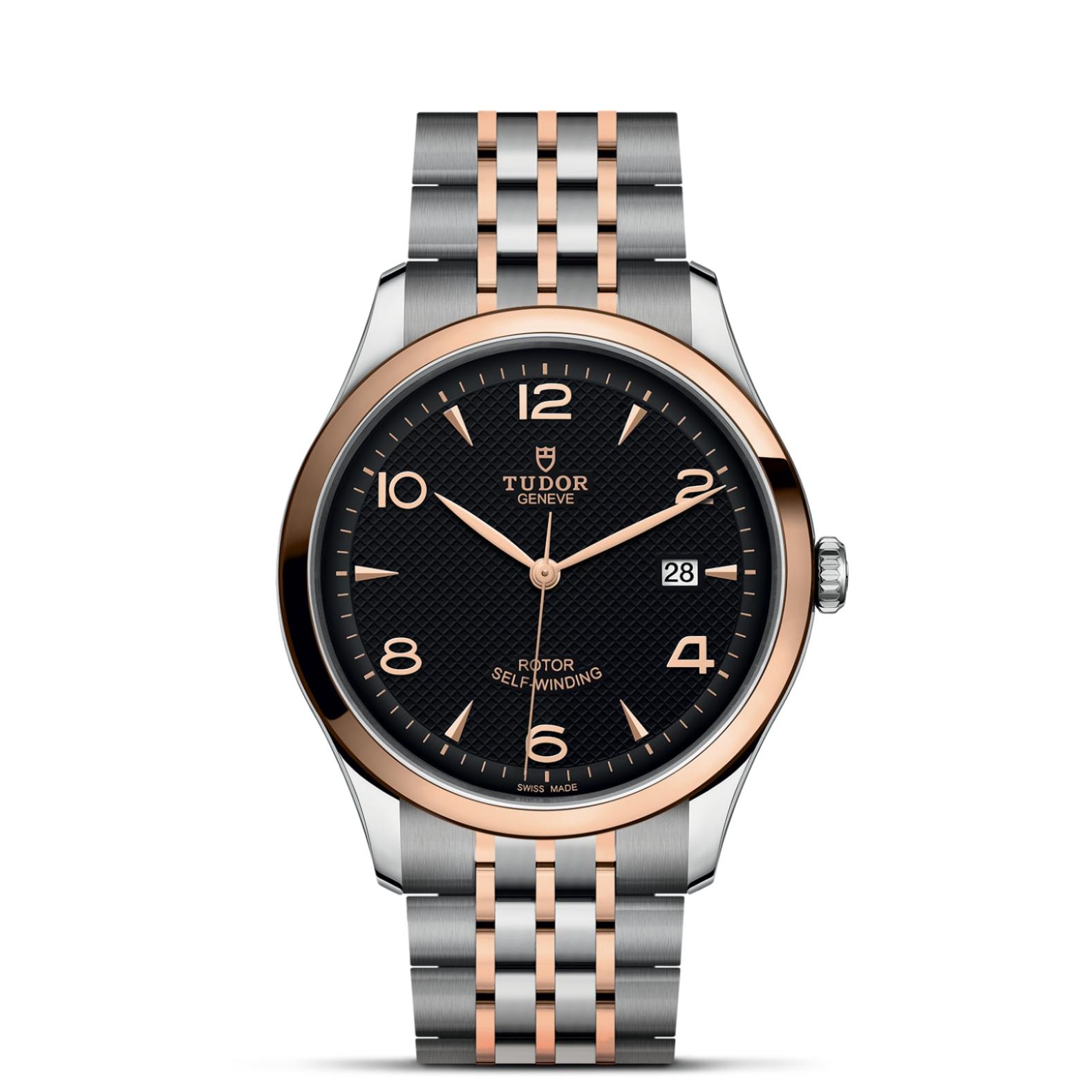 TUDOR 1926 41mm Steel And Rose Gold Watch - M91651-0003 at Tiny Jewel Box