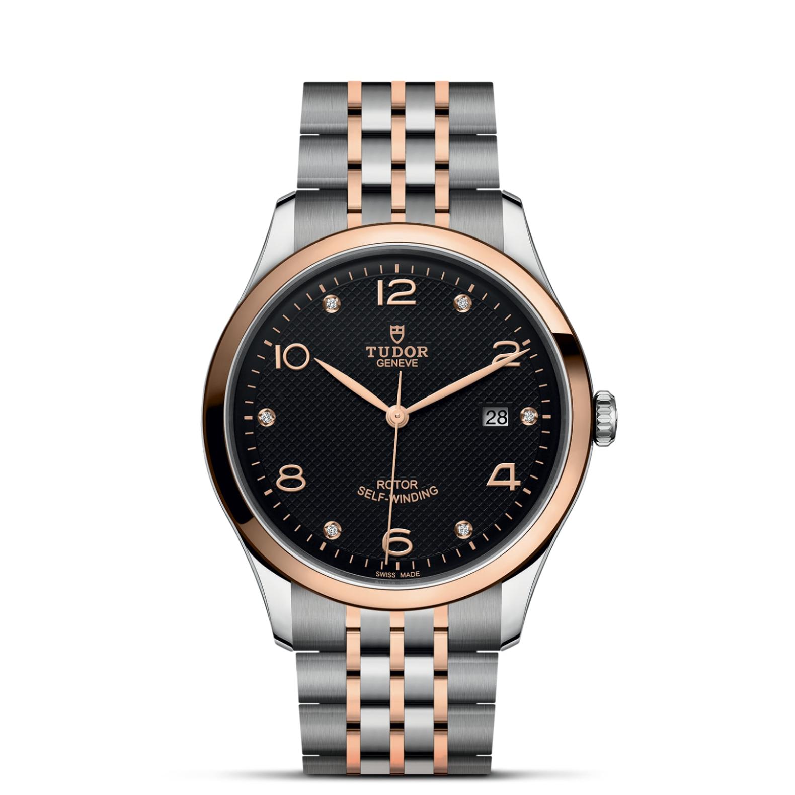 TUDOR 1926 41mm Steel And Rose Gold Watch - M91651-0004 at Tiny Jewel Box