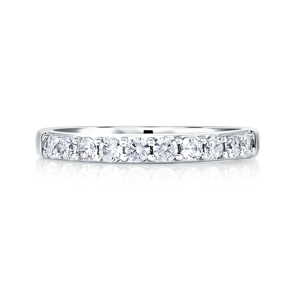 14K White Gold 0.26Ctw Semi Mount .