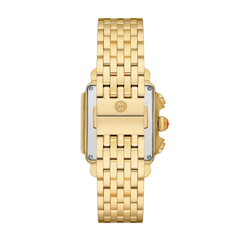Deco 18k Gold Diamond Watch