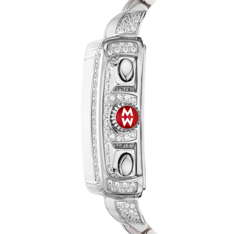 Limited Edition Deco Diamond Pav&eacute Jubilee Stainless Watch