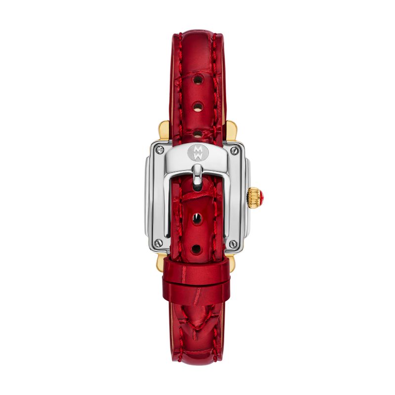 Special Edition Deco Mini Two-Tone 18K Gold-Plated Diamond Pav&eacute Dial Watch