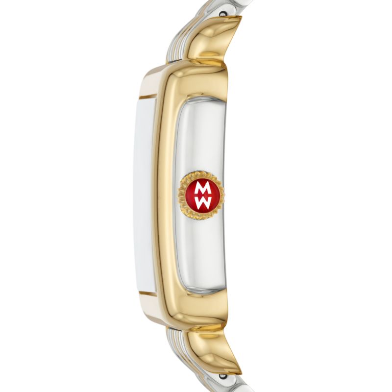 Deco Madison Mid Two-Tone 18K Gold Diamond Dial Watch