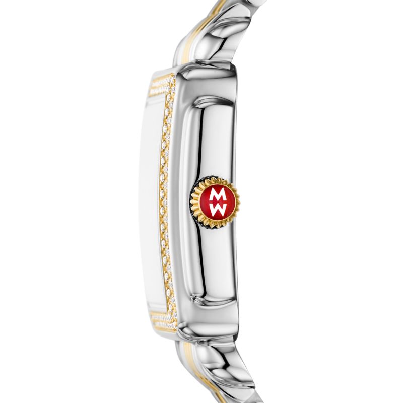 Limited Edition Deco Madison Mid Two-Tone 18K Gold-Plated Diamond Watch