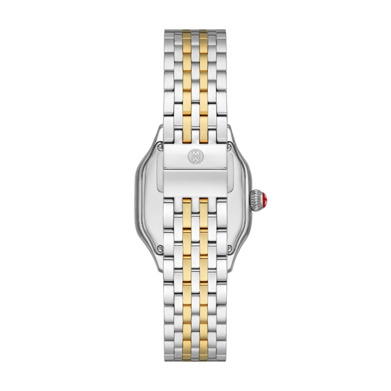 Meggie Two-Tone 18K Gold-Plated Diamond Dial Watch