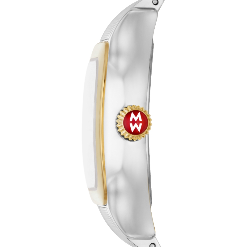 Meggie Two-Tone 18K Gold-Plated Diamond Dial Watch