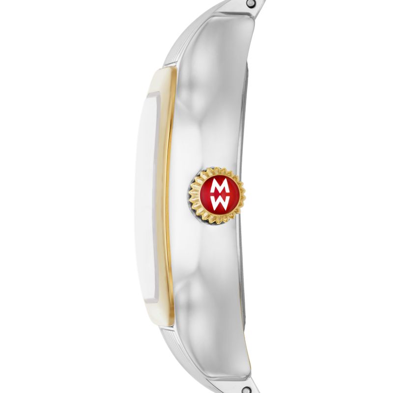 Meggie Two-Tone 18K Gold-Plated Diamond Dial Watch Gift Set