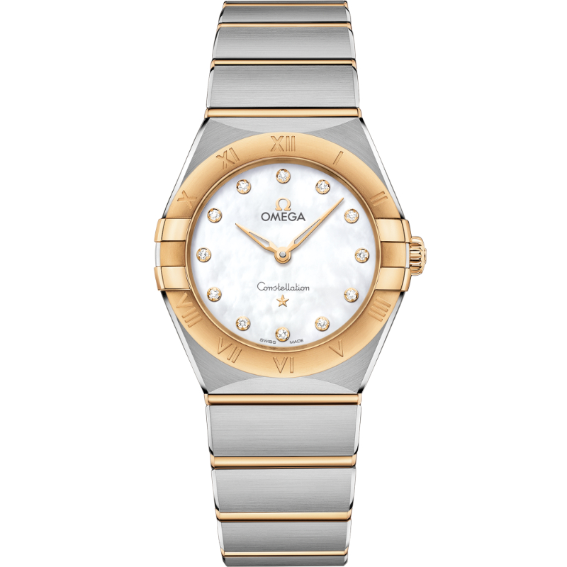 28 mm, Steel - Yellow Gold On Steel - Yellow Gold