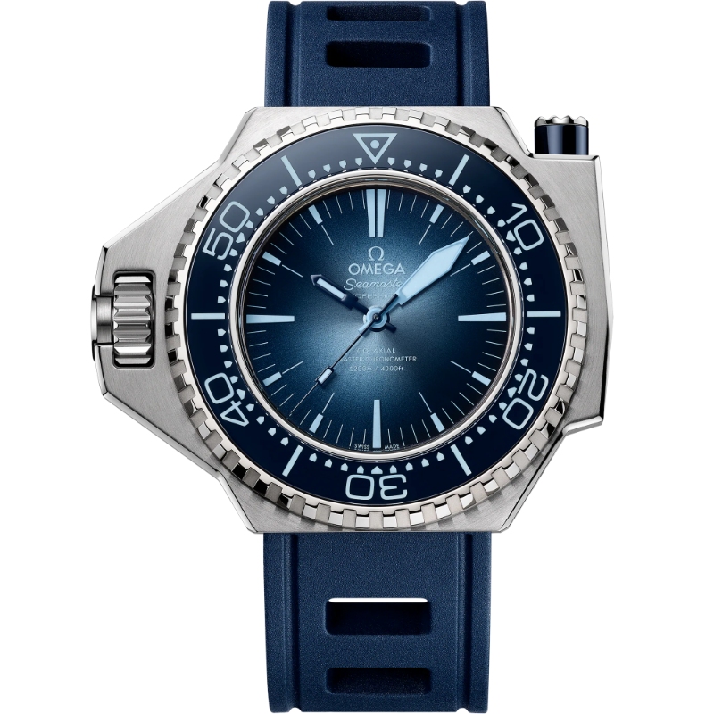 55 X 45 mm, O-Megasteel On Rubber Strap