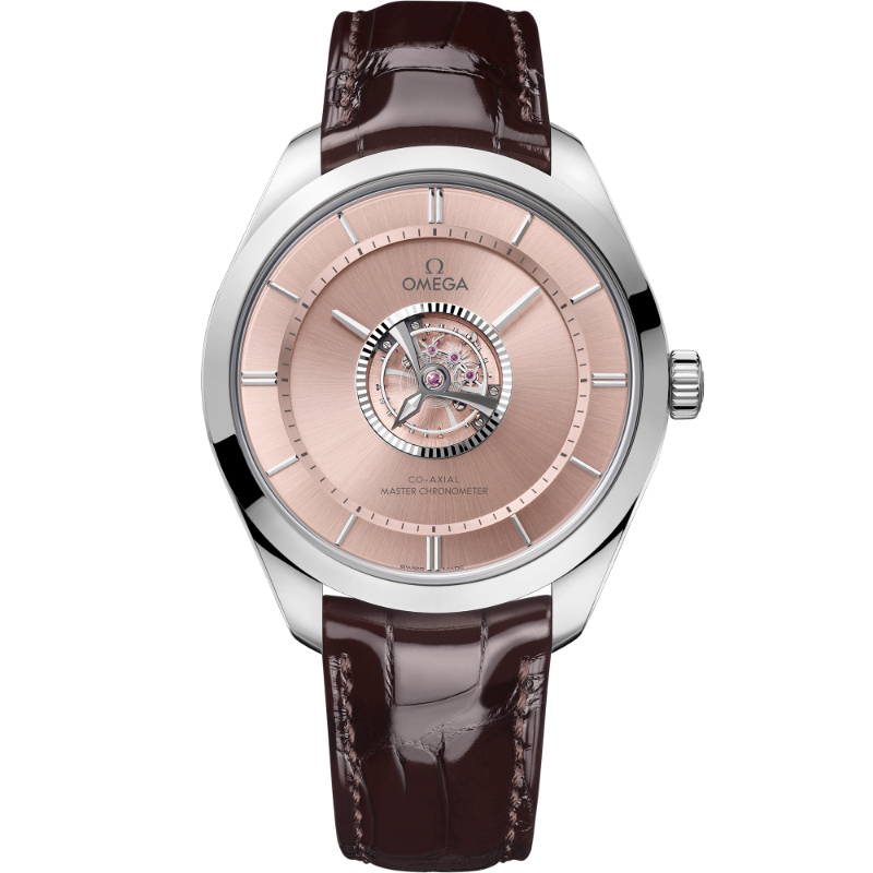 43 mm, Canopus Gold&trade; On Leather Strap