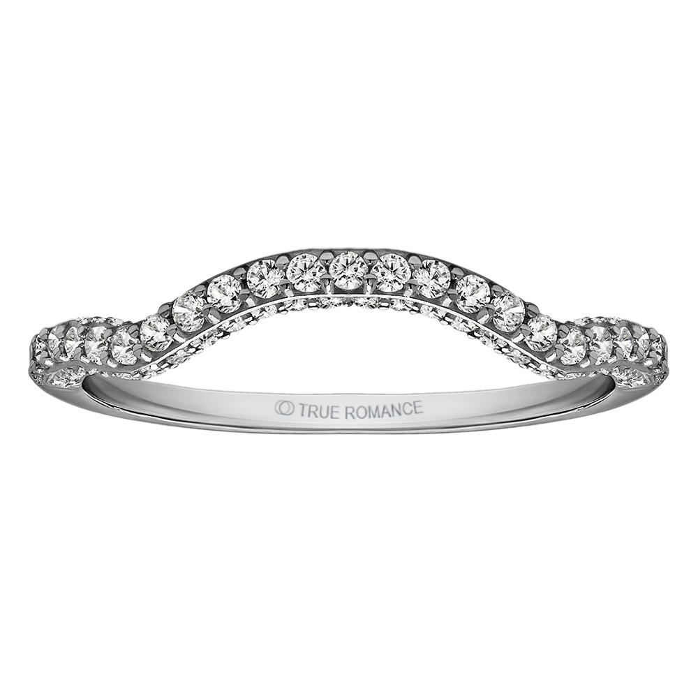 Round Cut Halo Diamond Vintage Semi Mount Engagement Ring