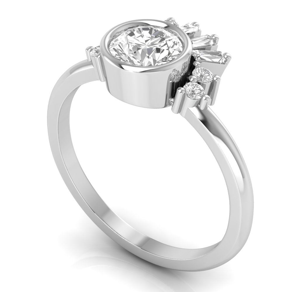 Semi Mount Engagement Ring