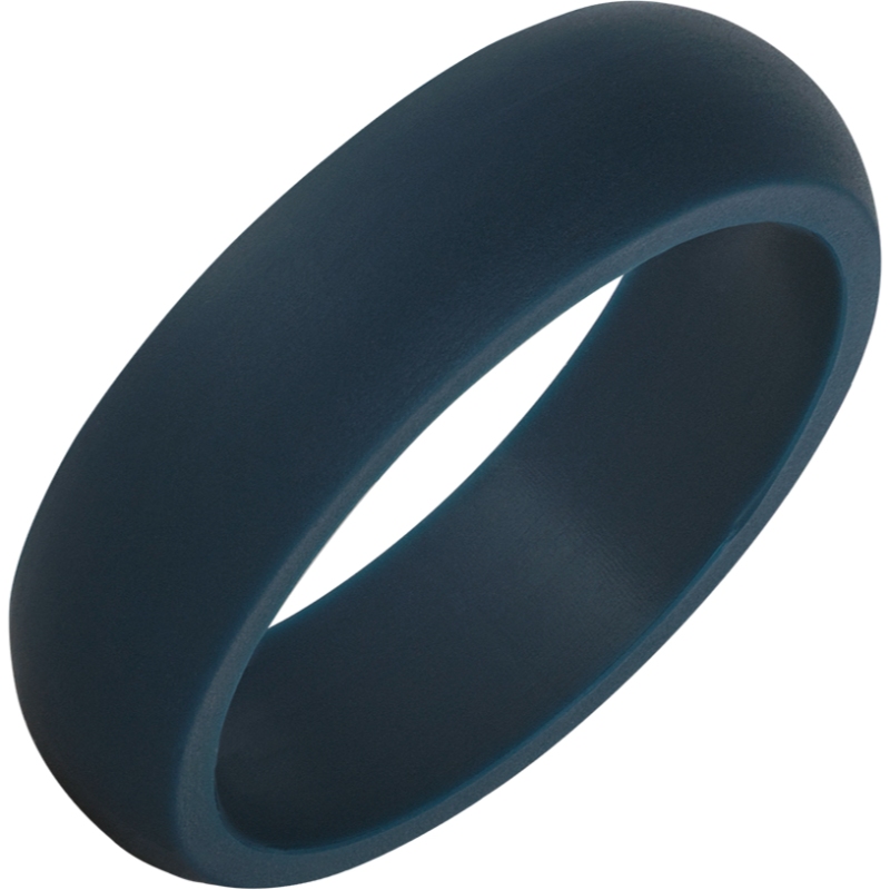 TruBand&trade; Silicone Navy Ring