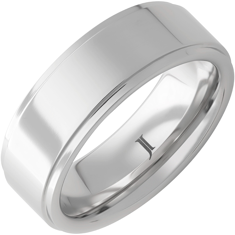Serinium&reg; Ring with Recessed Edges