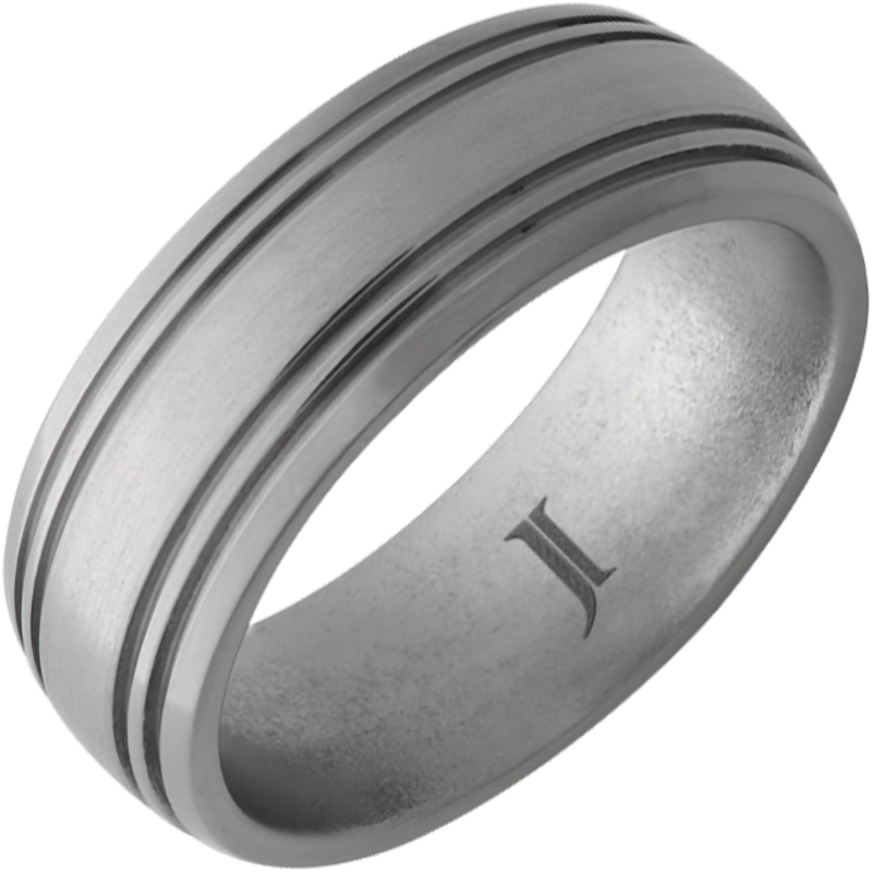 Aerospace Grade Titanium&trade; Satin Dome Ring