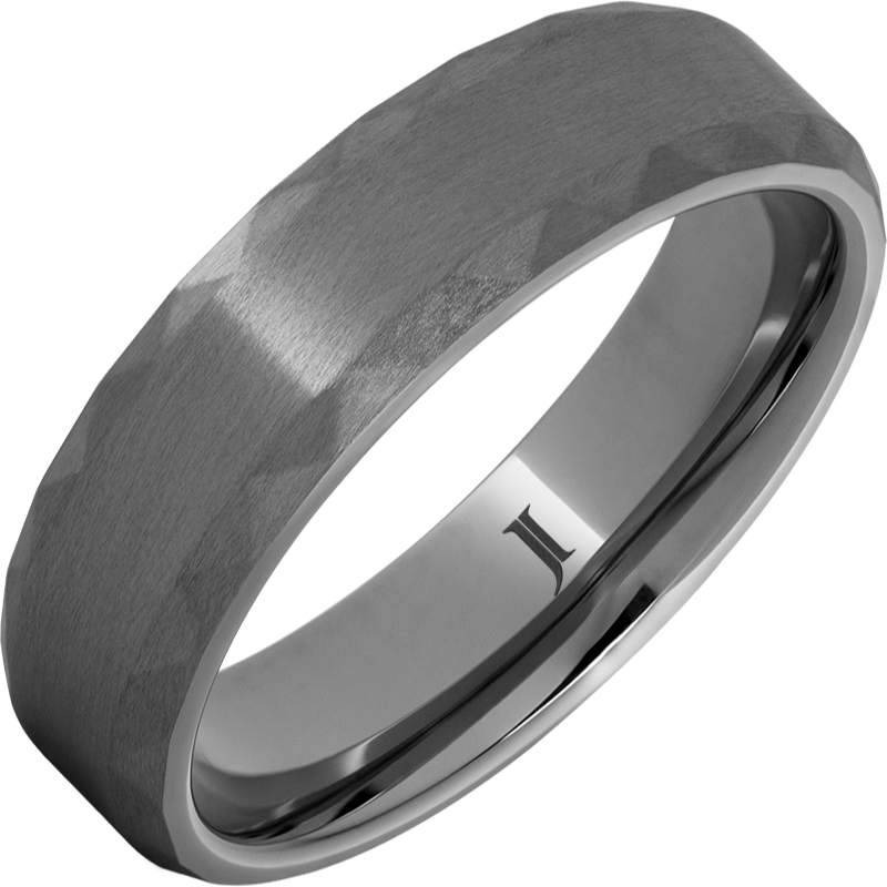 Rugged Tungsten&trade; Facet Edge Ring