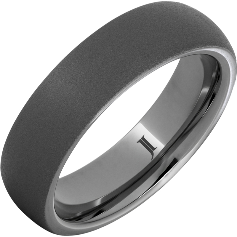 Rugged Tungsten&trade; Ring with Sandblast Finish