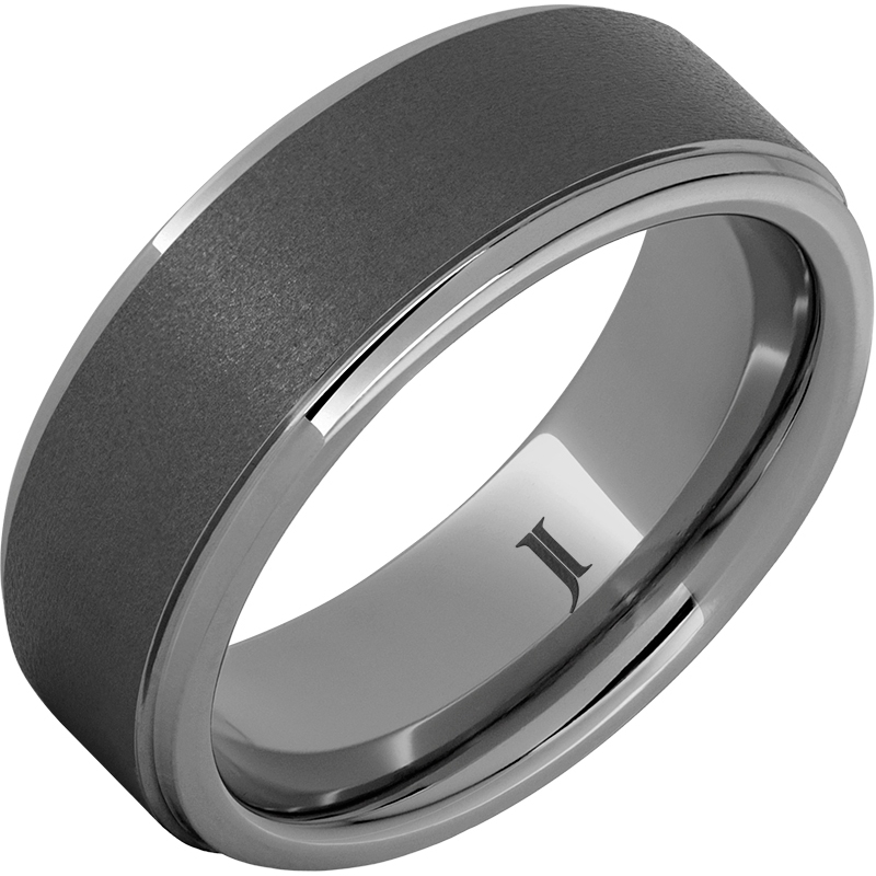 Rugged Tungsten&trade; Men's Ring with Sandblast Finish