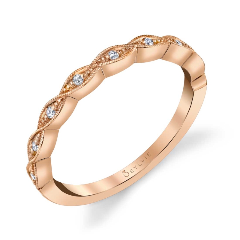 Stackable Wedding Band - Berdine