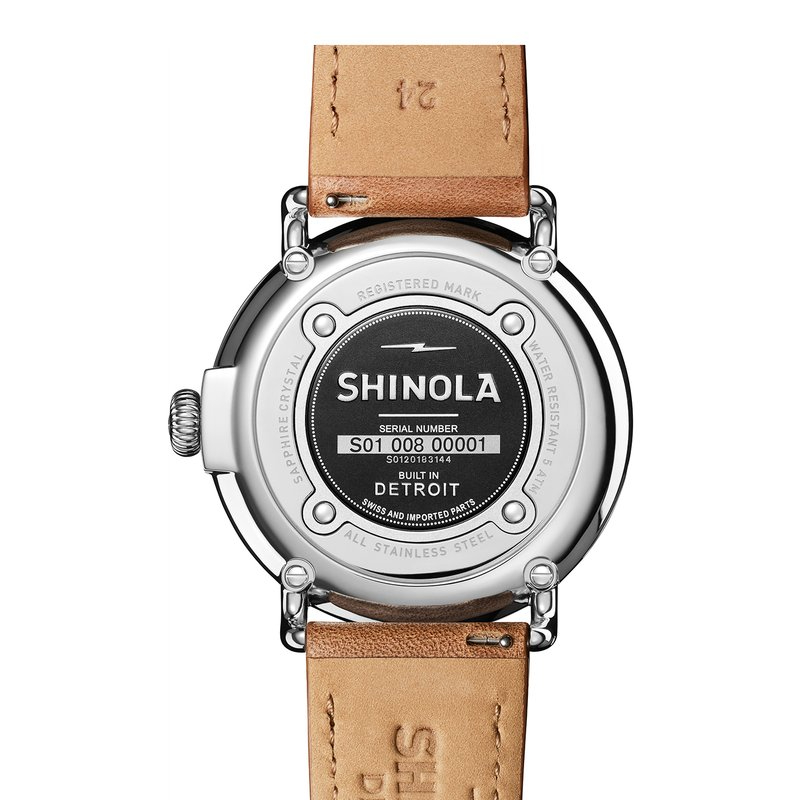 Runwell 47mm, Leather Strap Watch