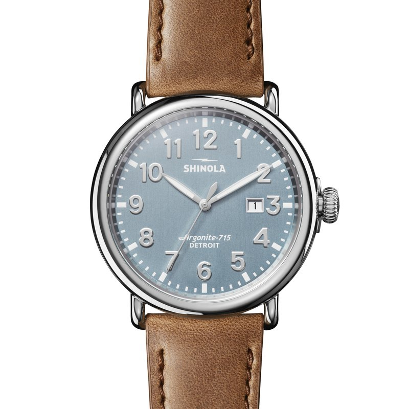 Runwell 47mm, Leather Strap Watch