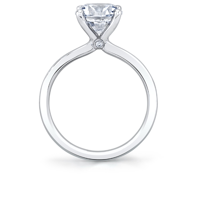 Round Cut Solitaire Engagement Ring - Sutton