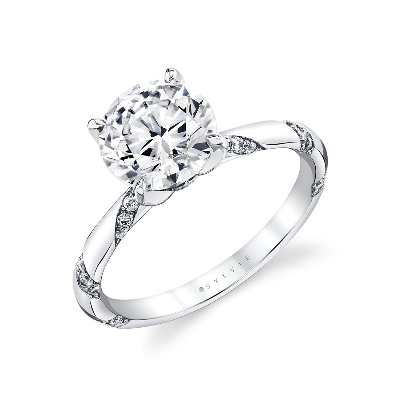 Tulira Twist Diamond Engagement Ring - Hazel