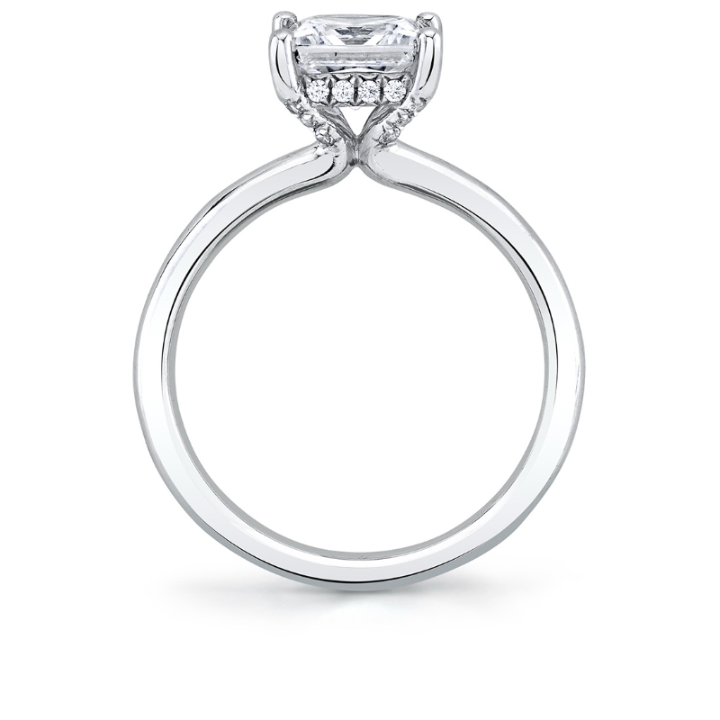 Emerald Cut Solitaire Engagement Ring - Joanna