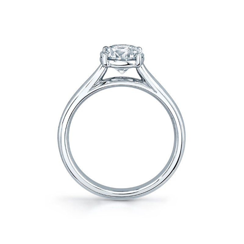 Round Cut Solitaire Engagement Ring - Allison