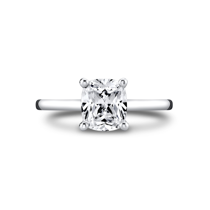 Iconelle Solitaire Two Tone Engagement Ring - Diana