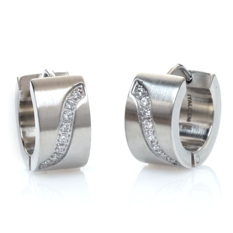Italgem Steel Earrings