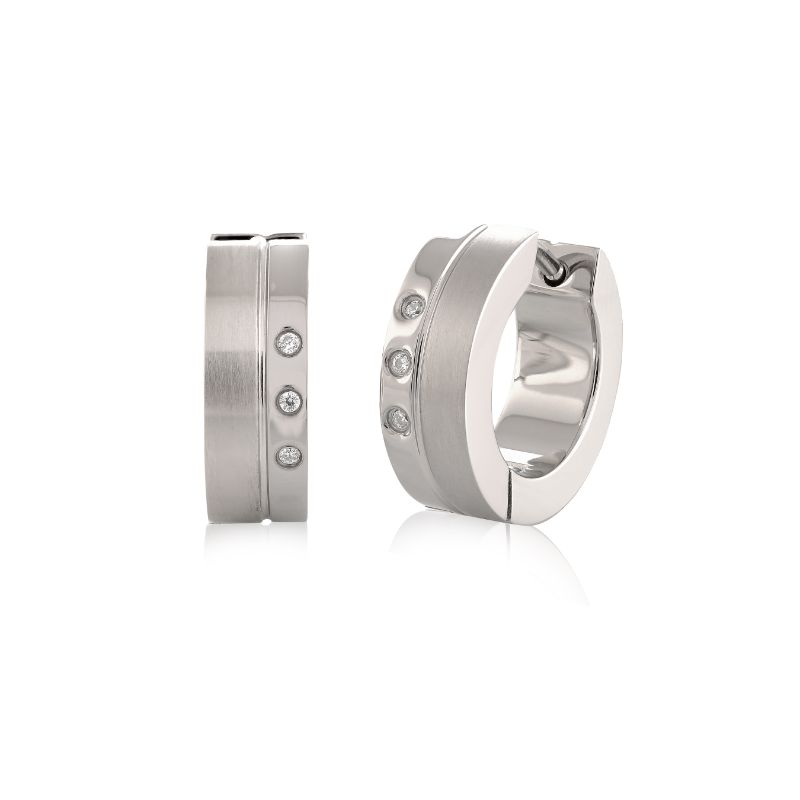 Italgem Steel Earrings