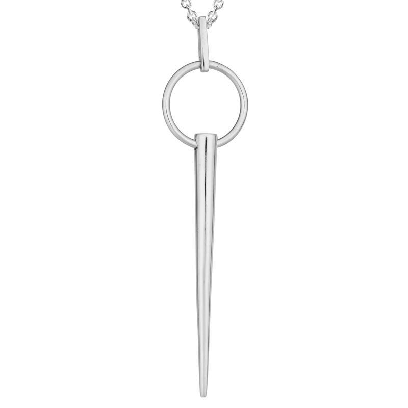 STERLING SILVER (RHODIUM PLATED 22+2