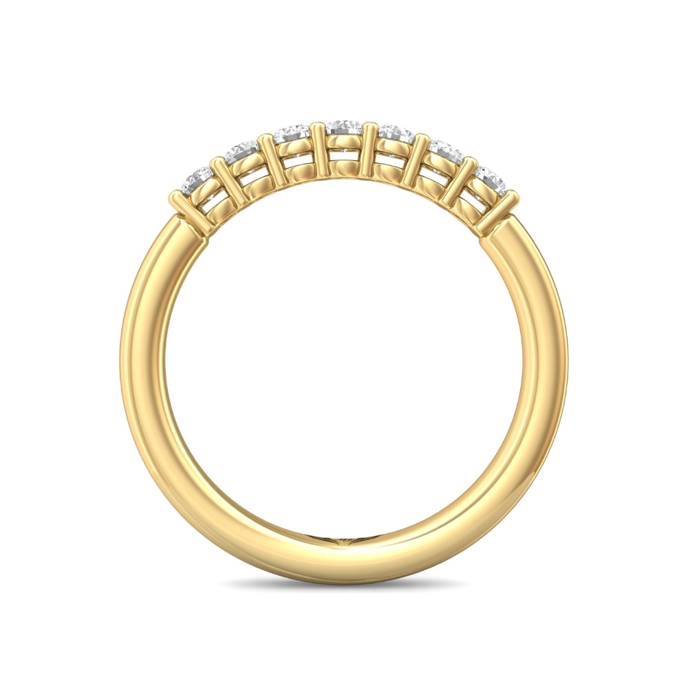 18K Yellow Gold Wedding Band