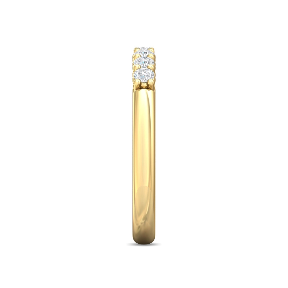 18K Yellow Gold Wedding Band