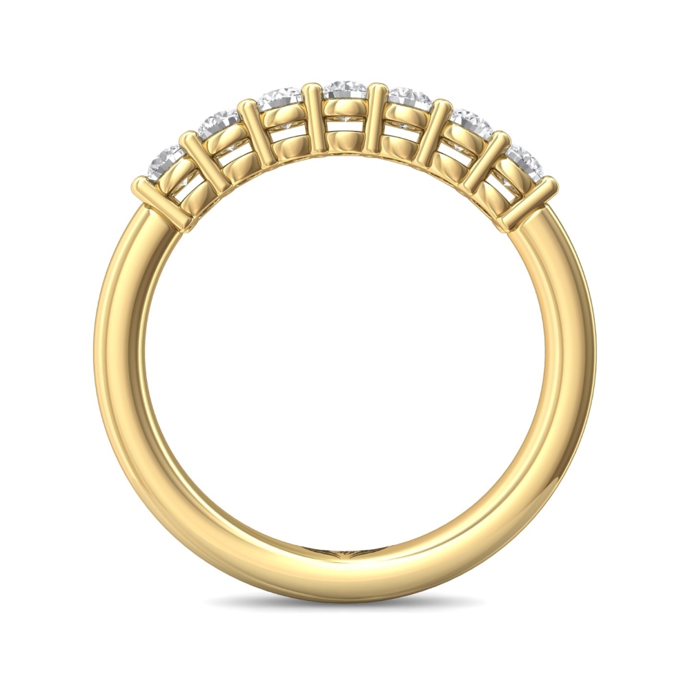 14K Yellow Gold Wedding Band