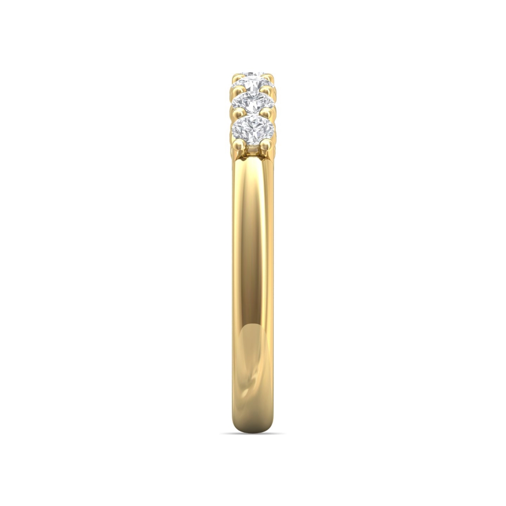 14K Yellow Gold Wedding Band