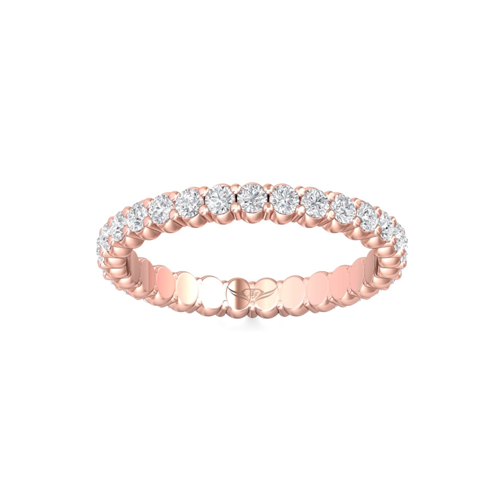 14K Rose Gold Wedding Band