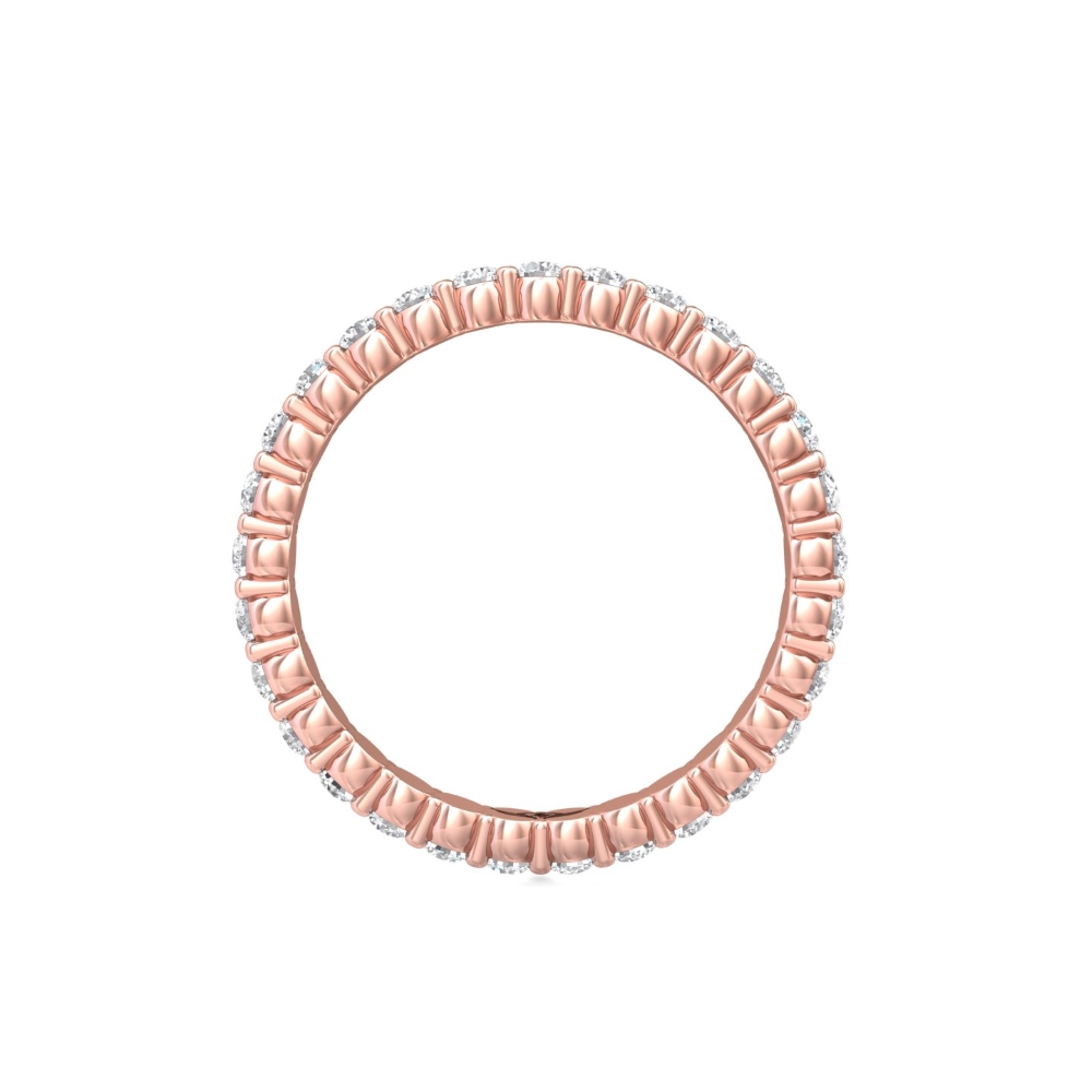 14K Rose Gold Wedding Band