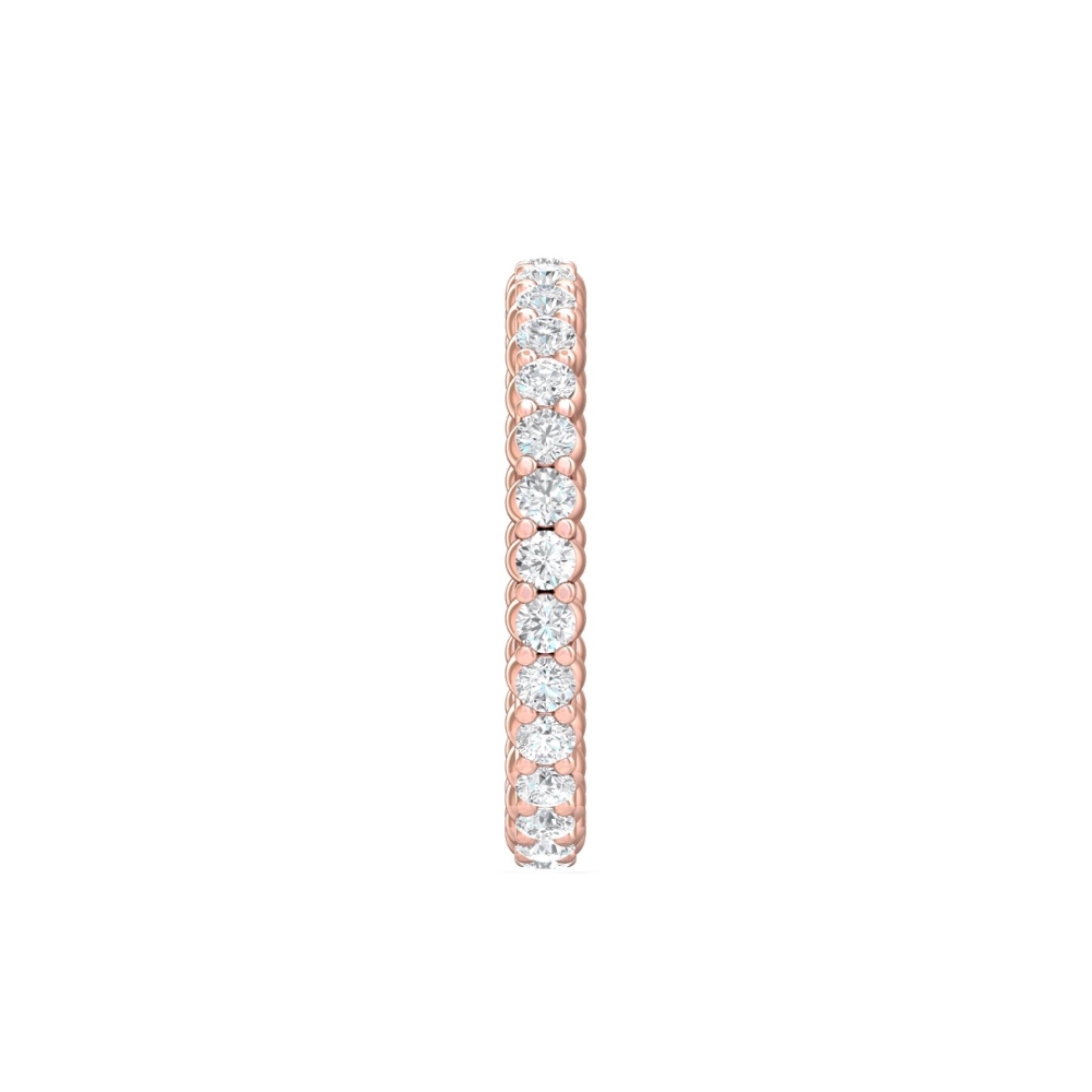 14K Rose Gold Wedding Band