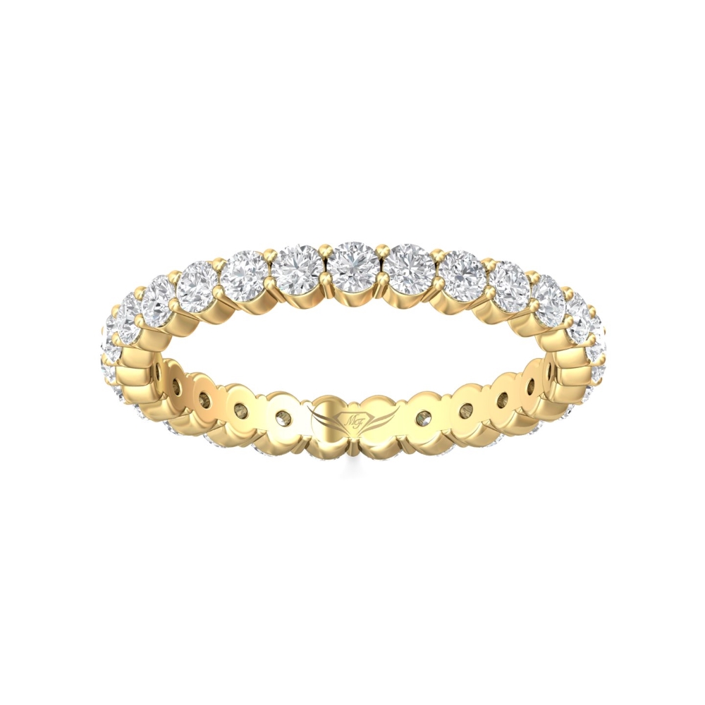 18K Yellow Gold Wedding Band