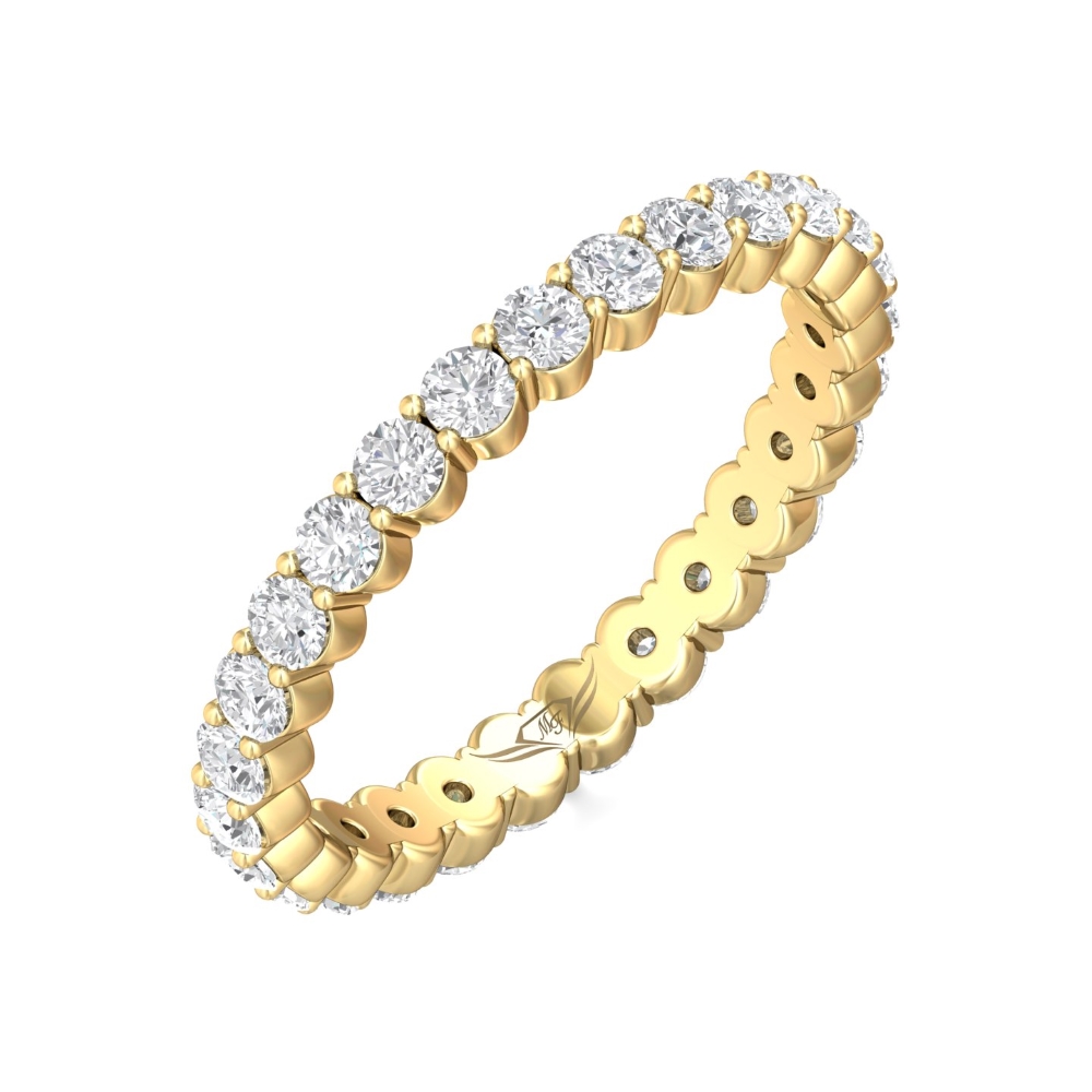 18K Yellow Gold Wedding Band